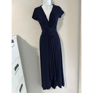 Michael Kors sleeveless dress Tie around Navy size XSmall